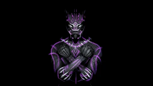 Black Panther Leinwandbild