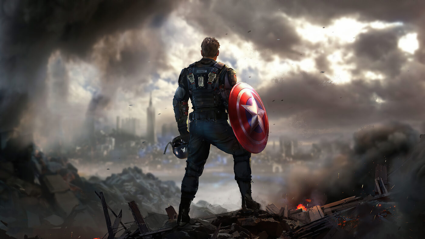 Captain America Leinwandbild