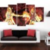 4th Hokage And Naruto Anime Leinwandbilder Kunstdrucke Rahmen