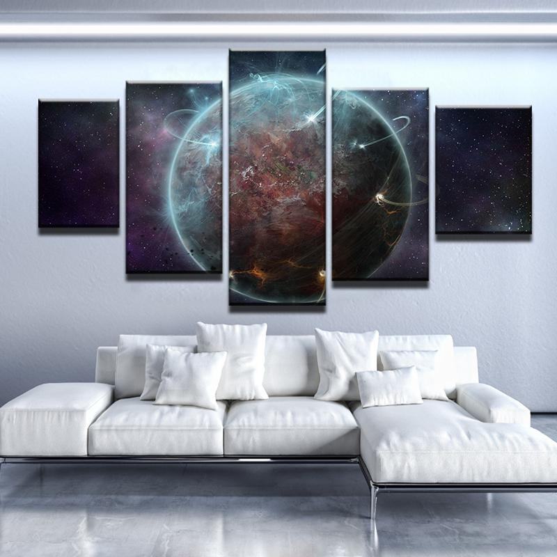 A Darker World Space Leinwandbilder Kunstdrucke  