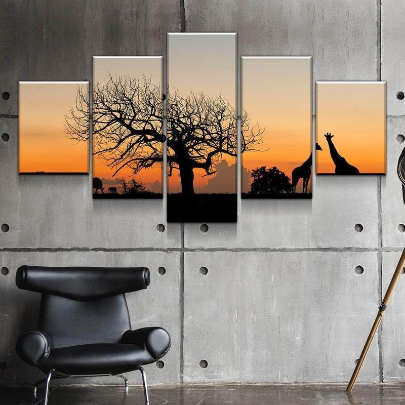 Afrikanische Savanne Leinwandbilder Kunstdrucke Rahmenuttq5
