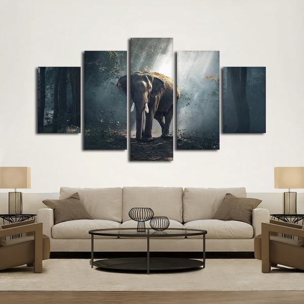 Afrikanischer Waldelefant Leinwandbilder Kunstdrucke Rahmen