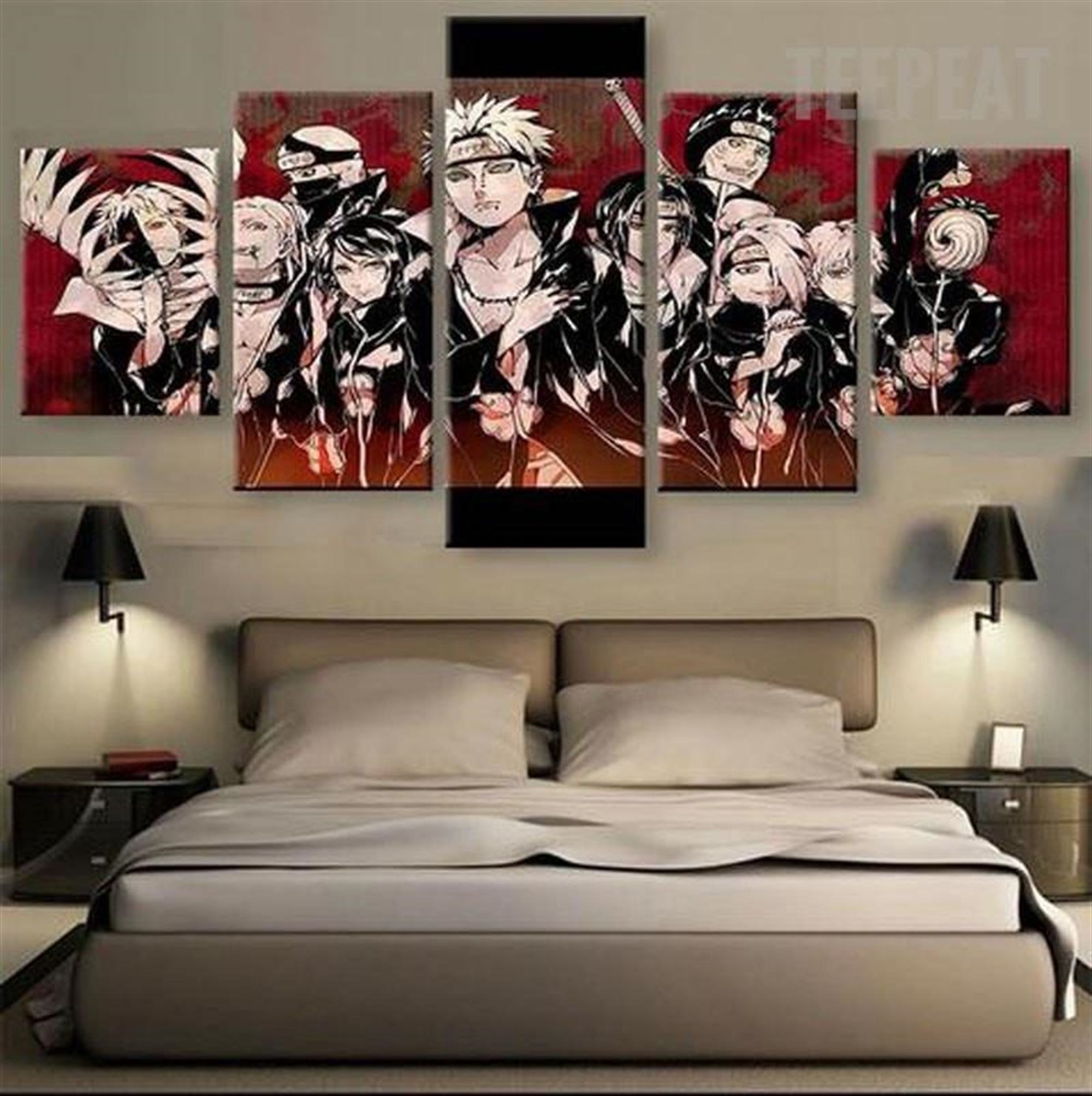 Akatsuki Anime Leinwandbilder Kunstdrucke Rahmen