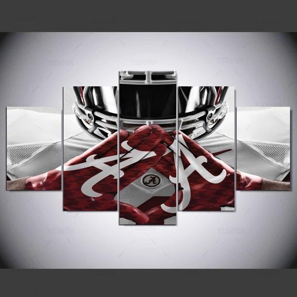 Alabama Crimson Tide College Football Team 1 Sport Leinwandbilder Kunstdrucke  
