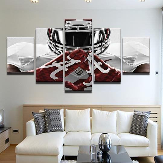 Alabama Crimson Tide Sport Canvas Print Wall Art