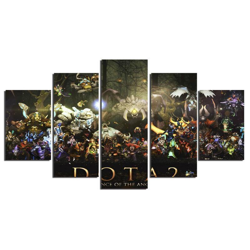 All Go On Roshan Anime Leinwandbilder Kunstdrucke  