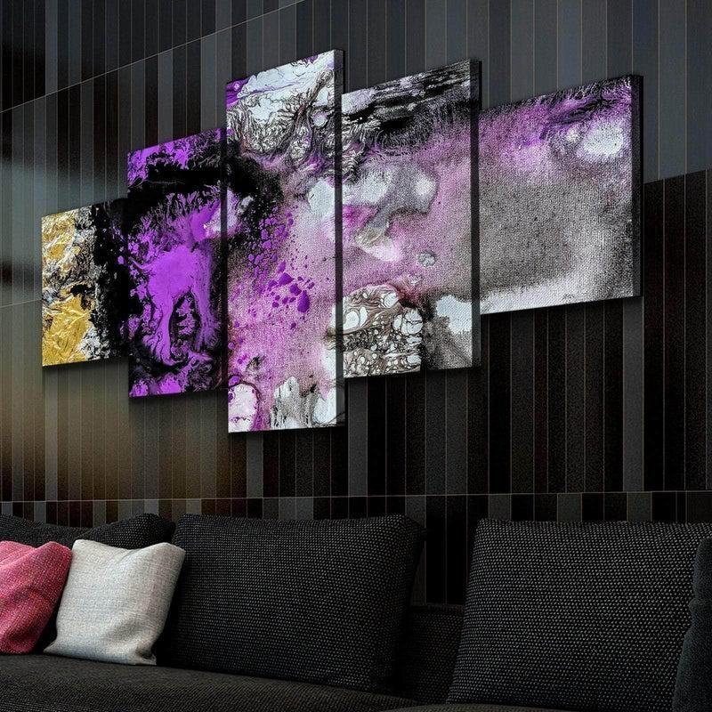 Amethyst Symphony Leinwandbilder Kunstdrucke Rahmen