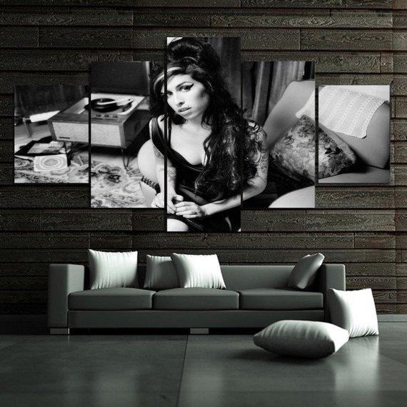 Amy Winehouse Celebrity Leinwandbilder Kunstdrucke Rahmen