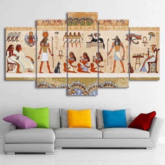 Ancient Egyptian Canvas Ancient Egypt Religion Leinwandbilder Kunstdrucke Rahmen