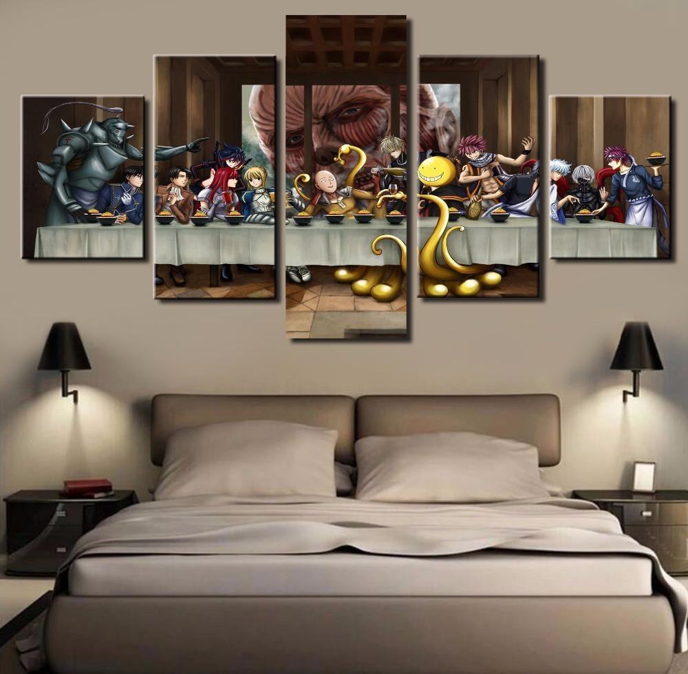 Anime Of One Punch Man Karikatur Leinwandbilder Kunstdrucke Rahmen