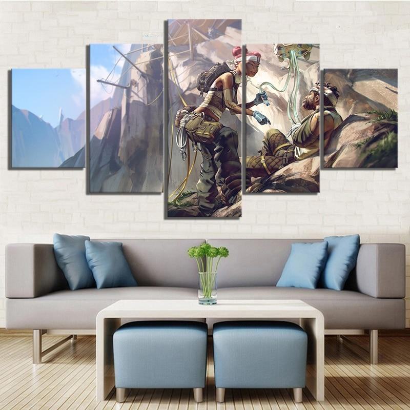 Apex Legends Lifeline Saving Man Gaming Leinwandbilder Kunstdrucke  