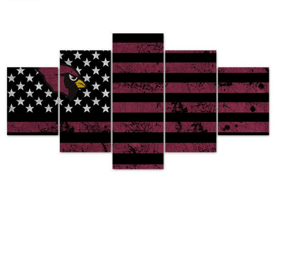 Arizona Cardinals Football Flag Leinwandbilder Sport