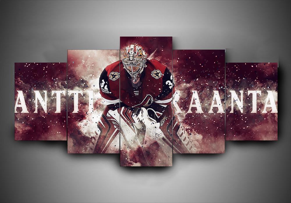 Arizona Coyotes Antii Raanta Sport Leinwandbilder Kunstdrucke  