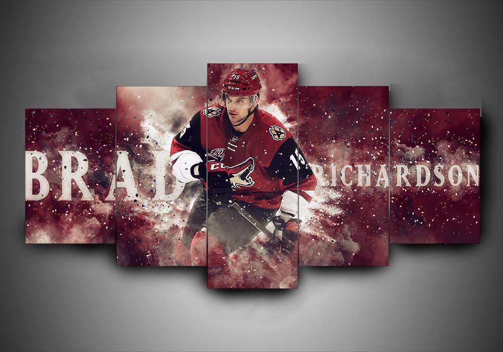 Arizona Coyotes Brad Richarson Sport Leinwandbilder Kunstdrucke  