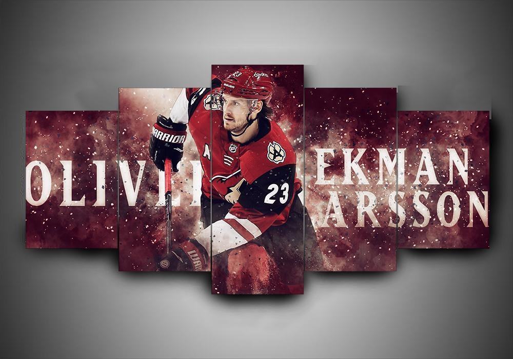 Arizona Coyotes Oliver Ekman Lasson Sport Leinwandbilder Kunstdrucke  