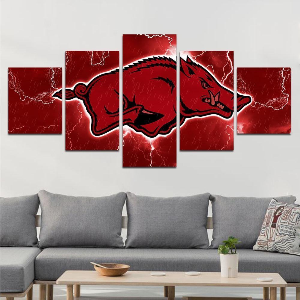 Arkansas Razorbacks Basketball Leinwandbilder Sport