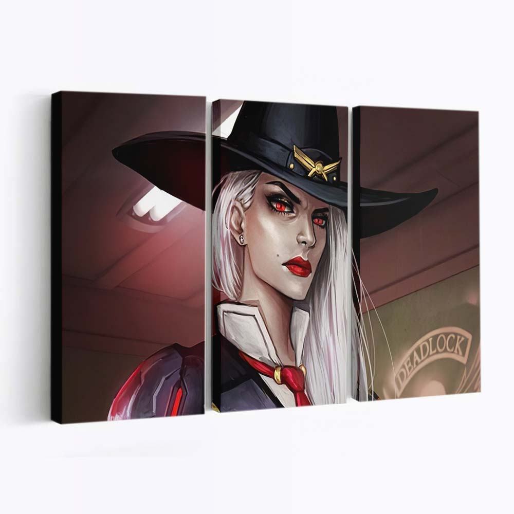 Ashe Overwatch Character 6l Leinwandbilder Wandbilder