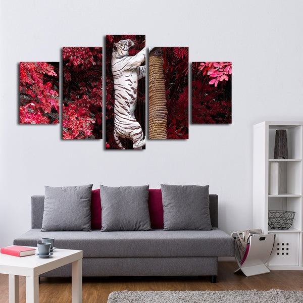 Asiatischer Tiger Leinwandbilder Kunstdrucke Rahmen