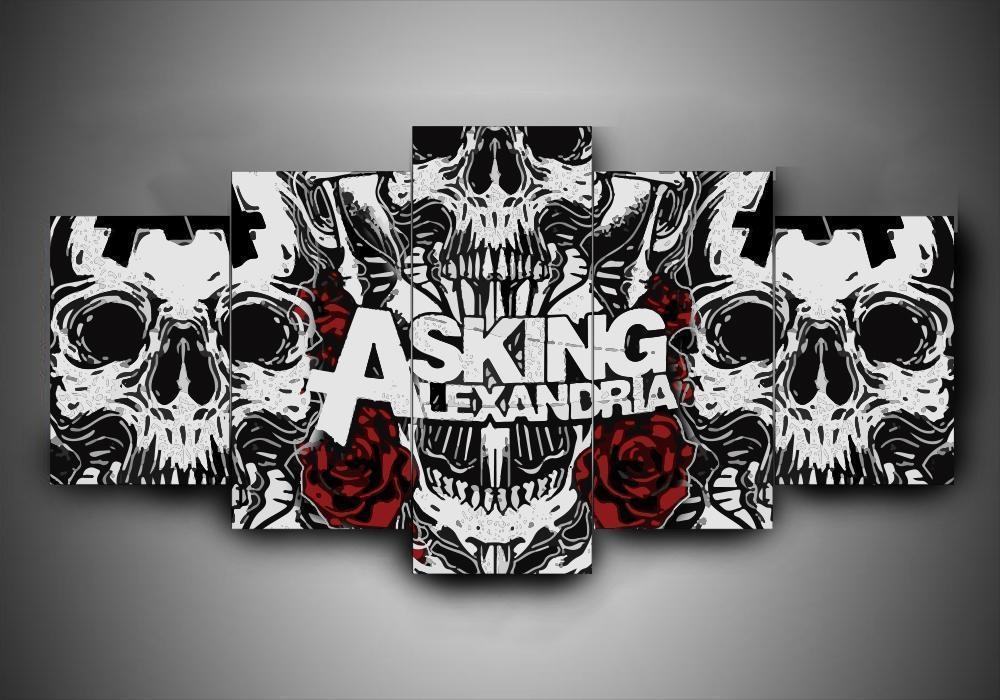 Asking Alexandria Music Leinwandbilder Kunstdrucke  
