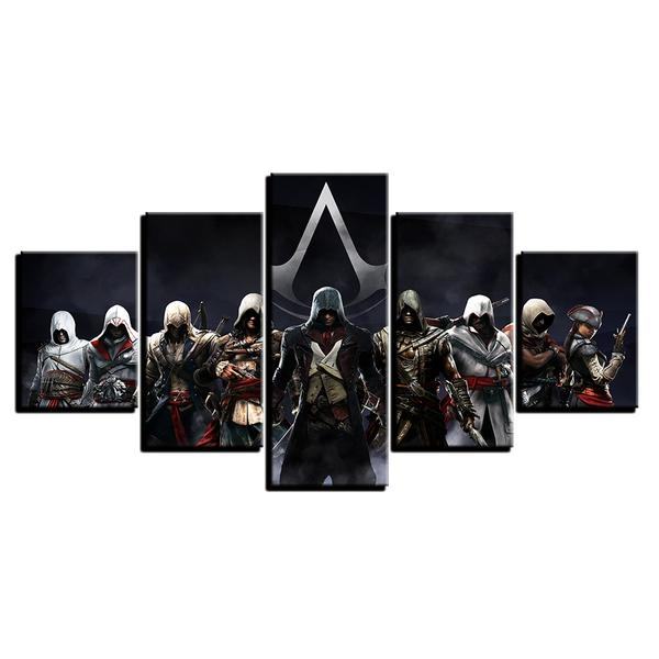 Assassins Creed Movie Characters Movie Leinwandbilder Kunstdrucke  