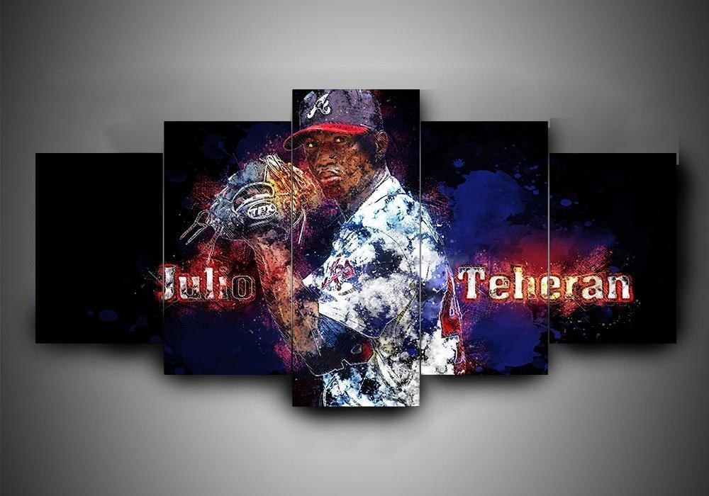 Atlanta Braves 2 Sport Leinwandbilder Kunstdrucke  