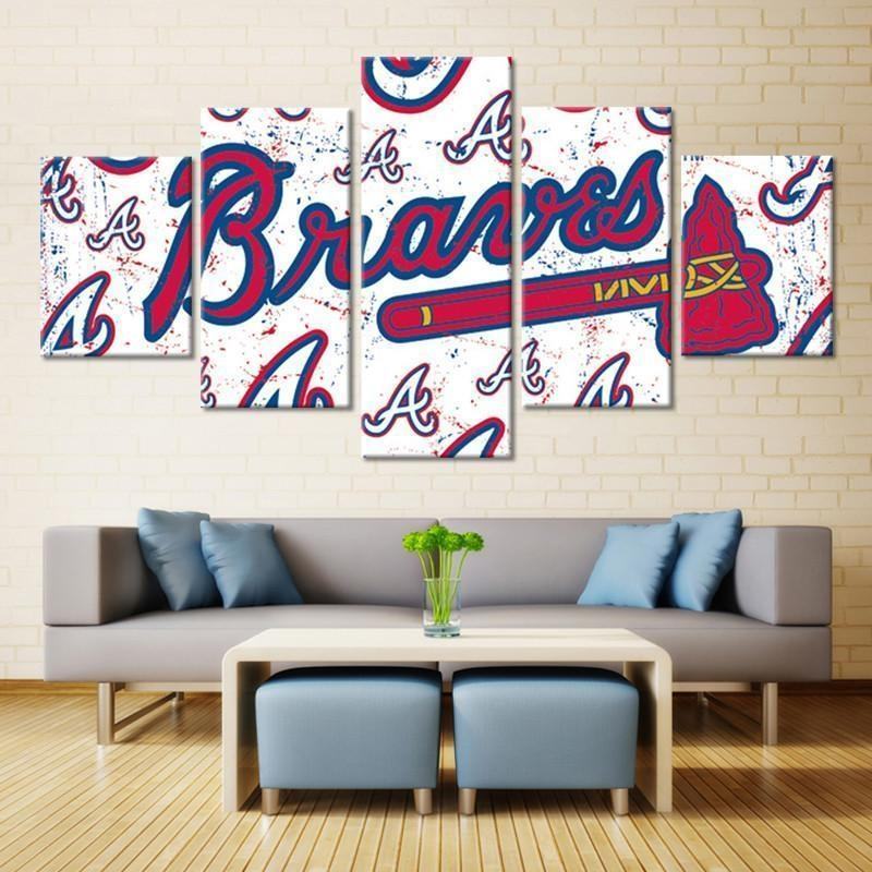 Atlanta Braves Baseball Club Leinwandbilder Sport
