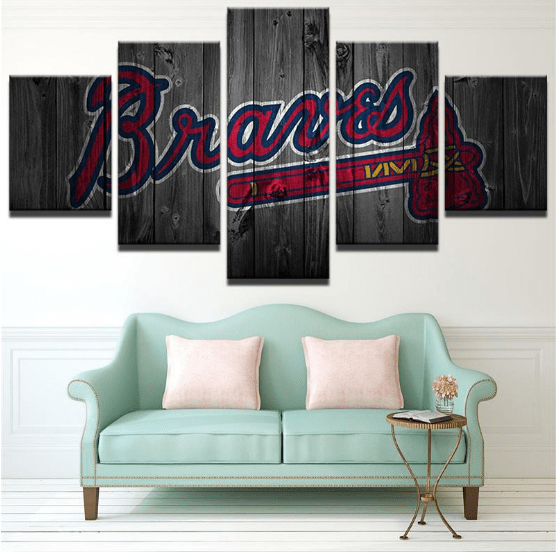 Atlanta Braves Baseball Sport Leinwandbilder Kunstdrucke   
