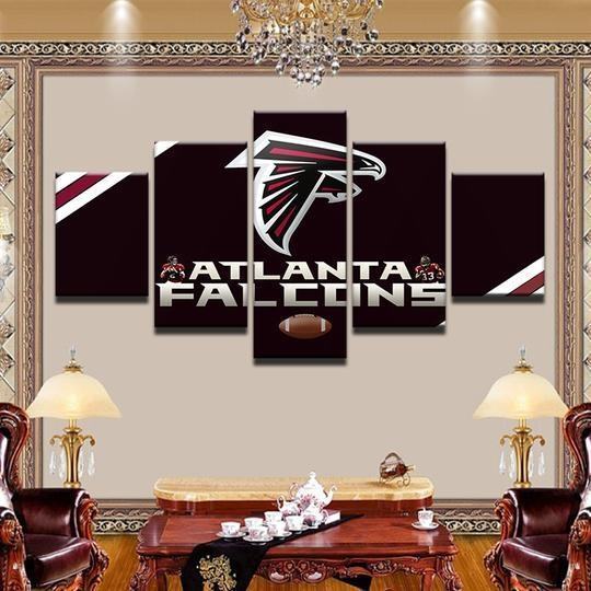Atlanta Falcons Flag American Football Leinwandbilder