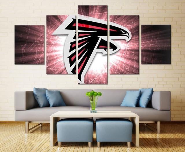 Atlanta Falcons Team Leinwandbilder Sport