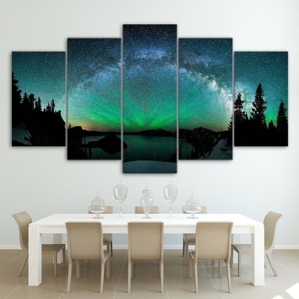 Aurora Modular Nature Leinwandbilder Kunstdrucke  