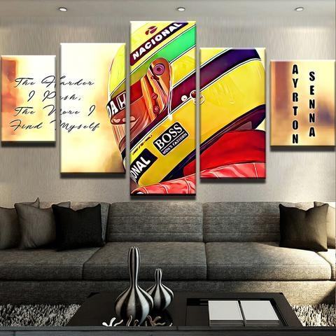 Ayrton Senna Leinwandbilder Sport