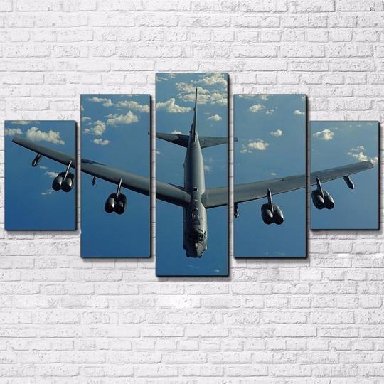 B 52 Bomber Aircraft Leinwandbilder Kunstdrucke Rahmen