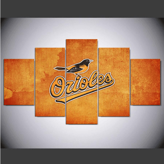 Baltimore Orioles Logo Leinwandbilder Sport
