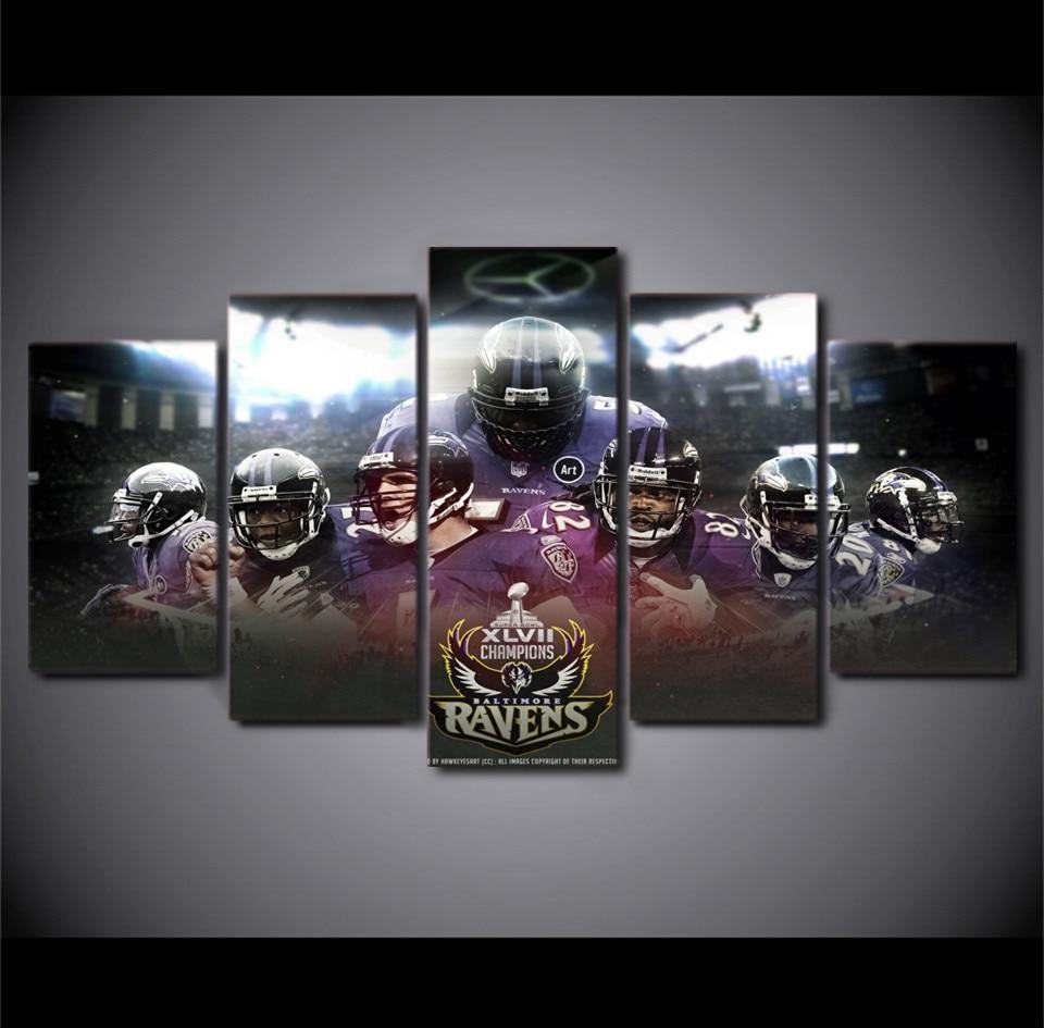 Baltimore Ravens Champion Poster Football Leinwandbilder Kunstdrucke  