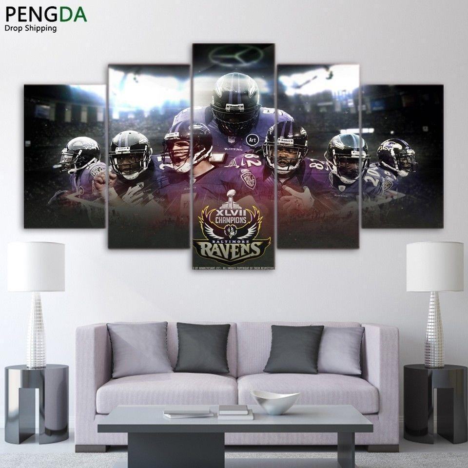 Baltimore Ravens Players Leinwandbilder Sport
