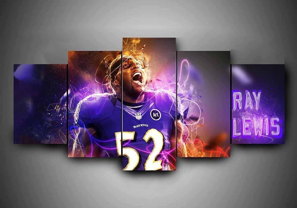 Baltimore Ravens Ray Lewis Leinwandbilder Sport