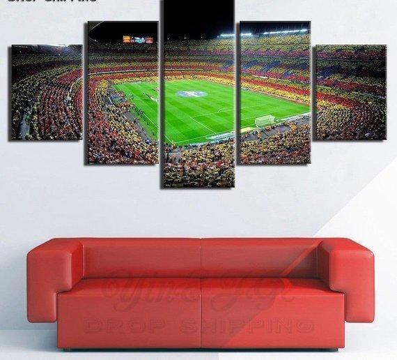 Barcelona Soccer Stadium Leinwandbilder Sport