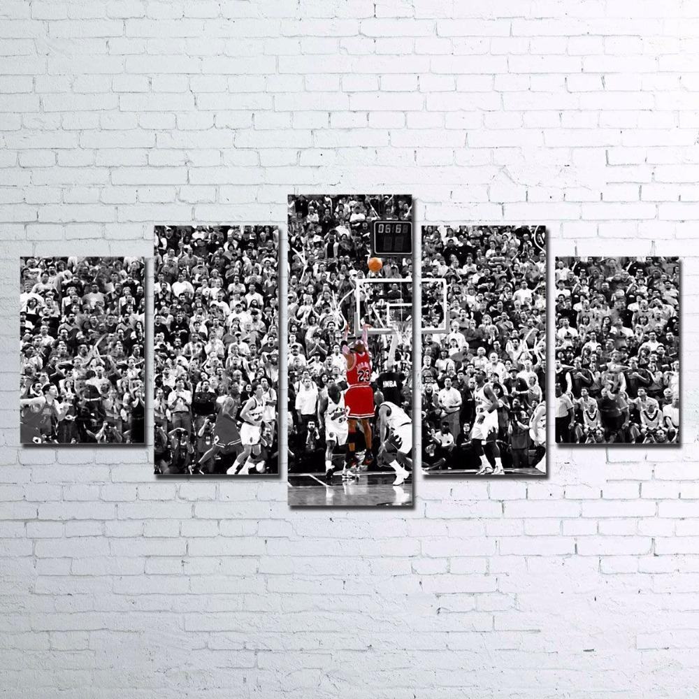 Basketball Characters Stadium Leinwandbilder Sport