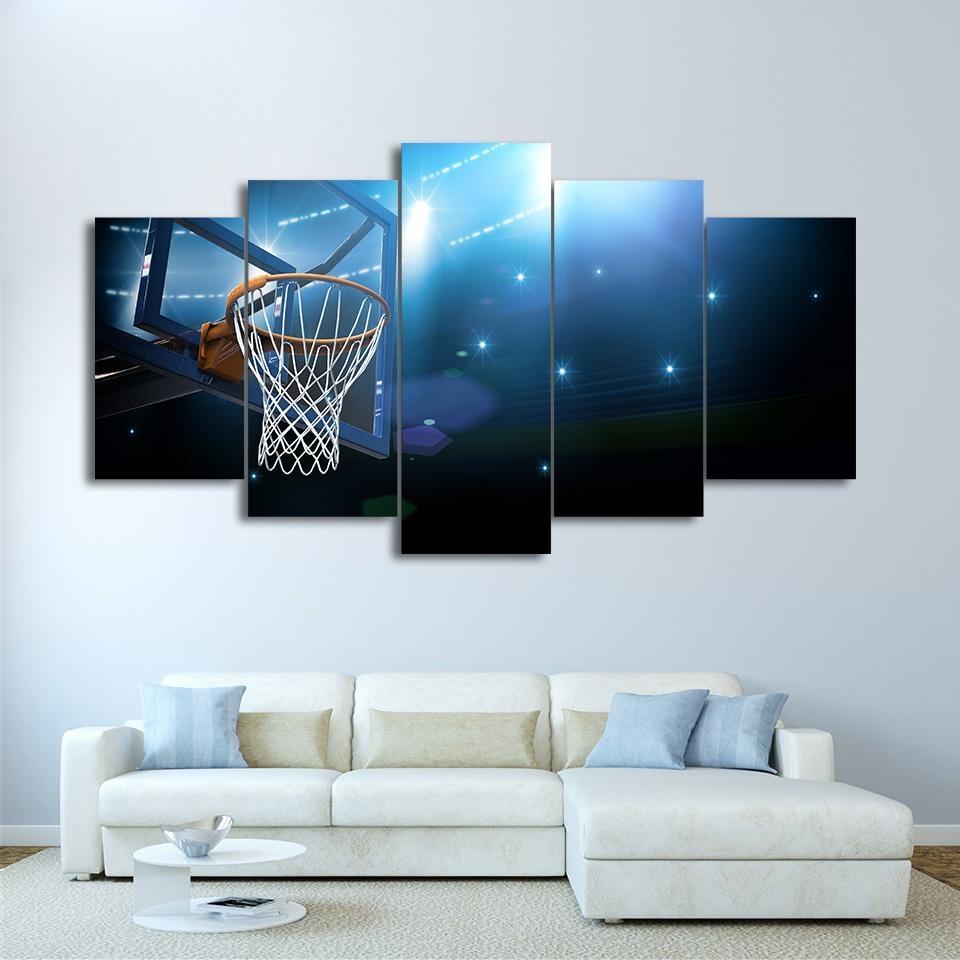 Basketball Goal Leinwandbilder Sport