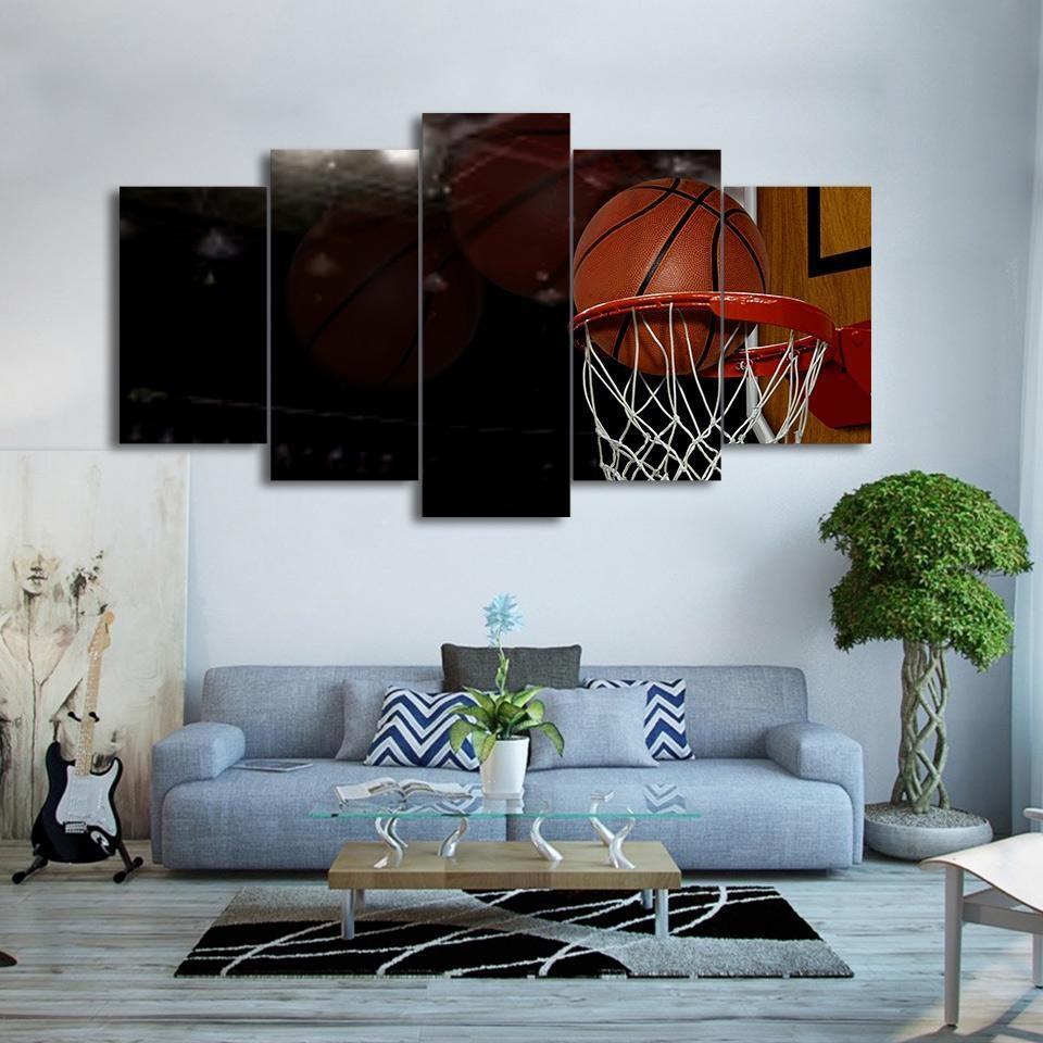 Basketball Goal Leinwandbilder Sport