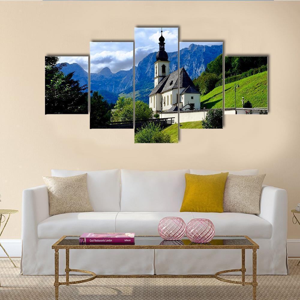 Beautiful View Of Berchtesgaden Religion Leinwandbilder Kunstdrucke Rahmen