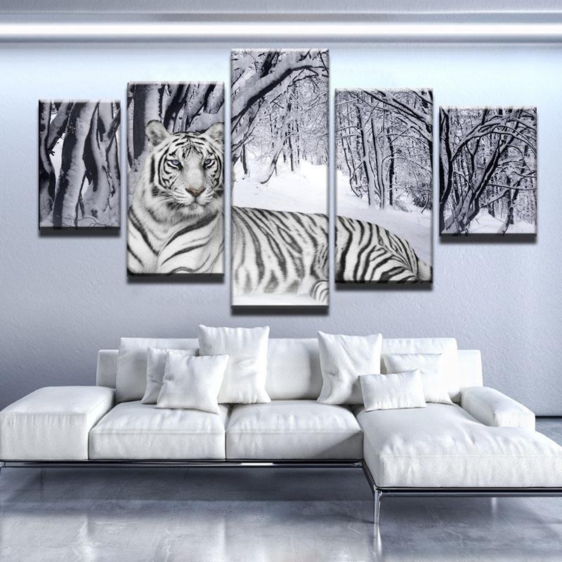 Bengal Tiger Animal Leinwandbilder Kunstdrucke  