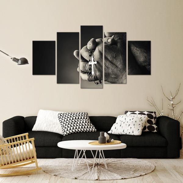 Bettgebet Leinwandbilder Kunstdrucke Rahmen