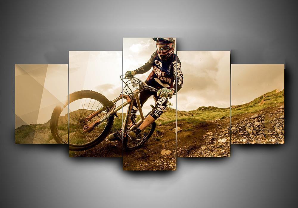 Bicycling 2 Sport Leinwandbilder Kunstdrucke  