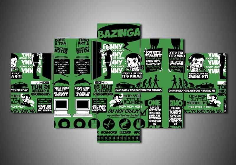 Big Bang Theories 1 Movie Leinwandbilder Kunstdrucke  