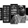 Biggie Small Big Poppa Quotes Celebrity Leinwandbilder Kunstdrucke biggie small big poppa quotes celebrity leinwandbilder kunstdrucke 1145
