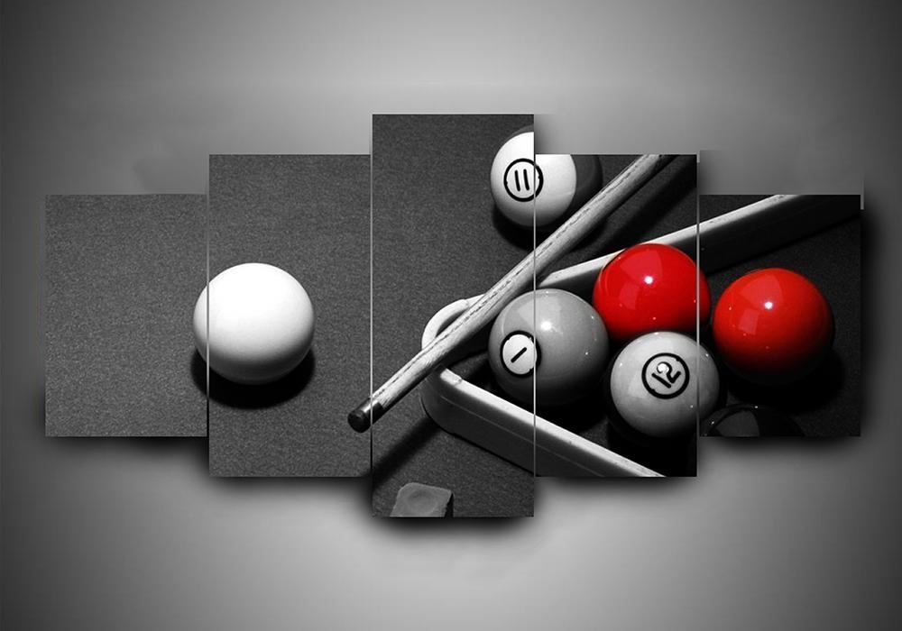 Billiard 1 Gaming Leinwandbilder Kunstdrucke  