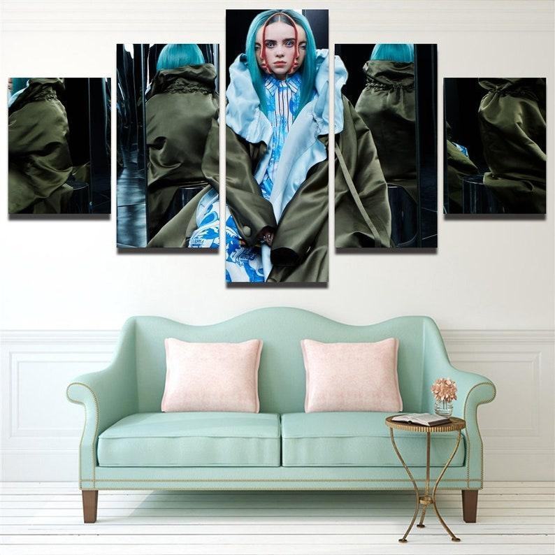 Billie Eilish Leinwandbilder Kunstdrucke Rahmen