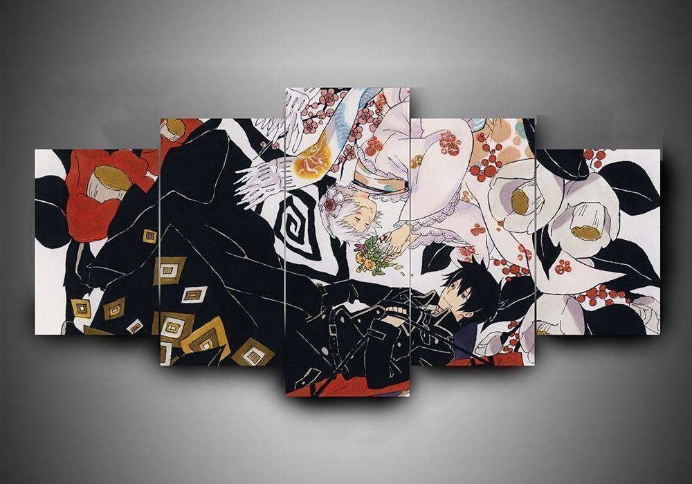 Blue Exorcist Ao No Ekusoshisuto Anime Leinwandbilder Kunstdrucke Rahmen