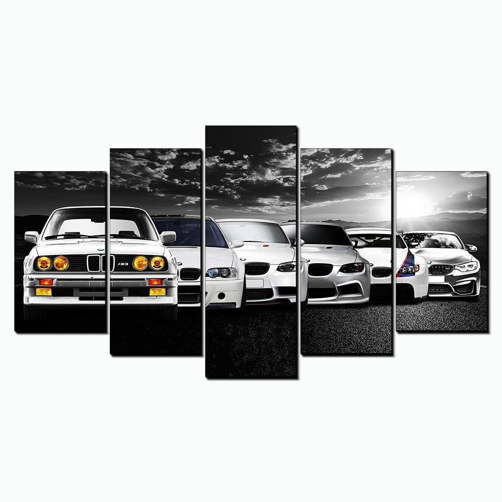 Bmw M3 97 Sports Car Landscape Car Leinwandbilder Kunstdrucke Rahmen